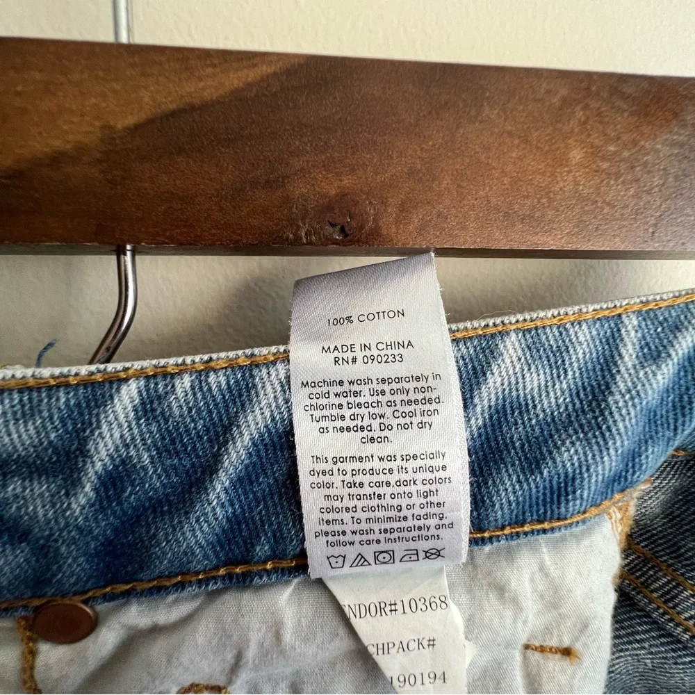 Pacsun patchwork mom jeans